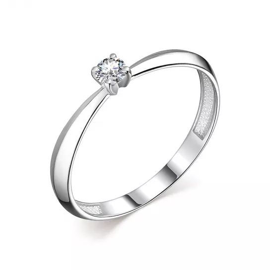 Кольцо с бриллиантами из золота