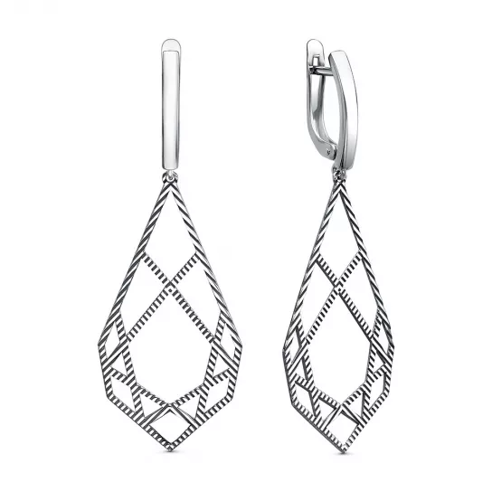 Серьги из серебра