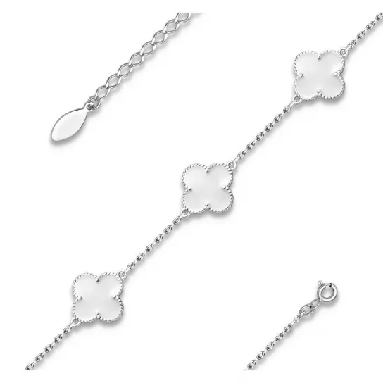 Браслет с эмалью из серебра