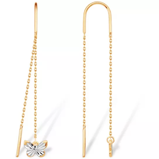 Серьги из золота