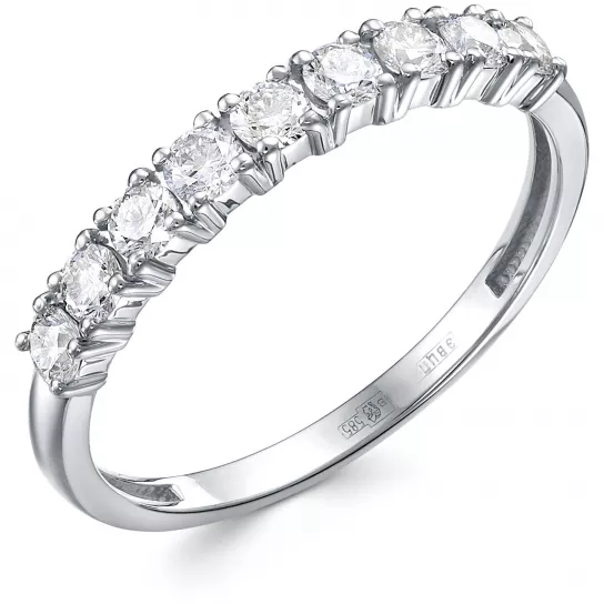 Кольцо с бриллиантами из золота